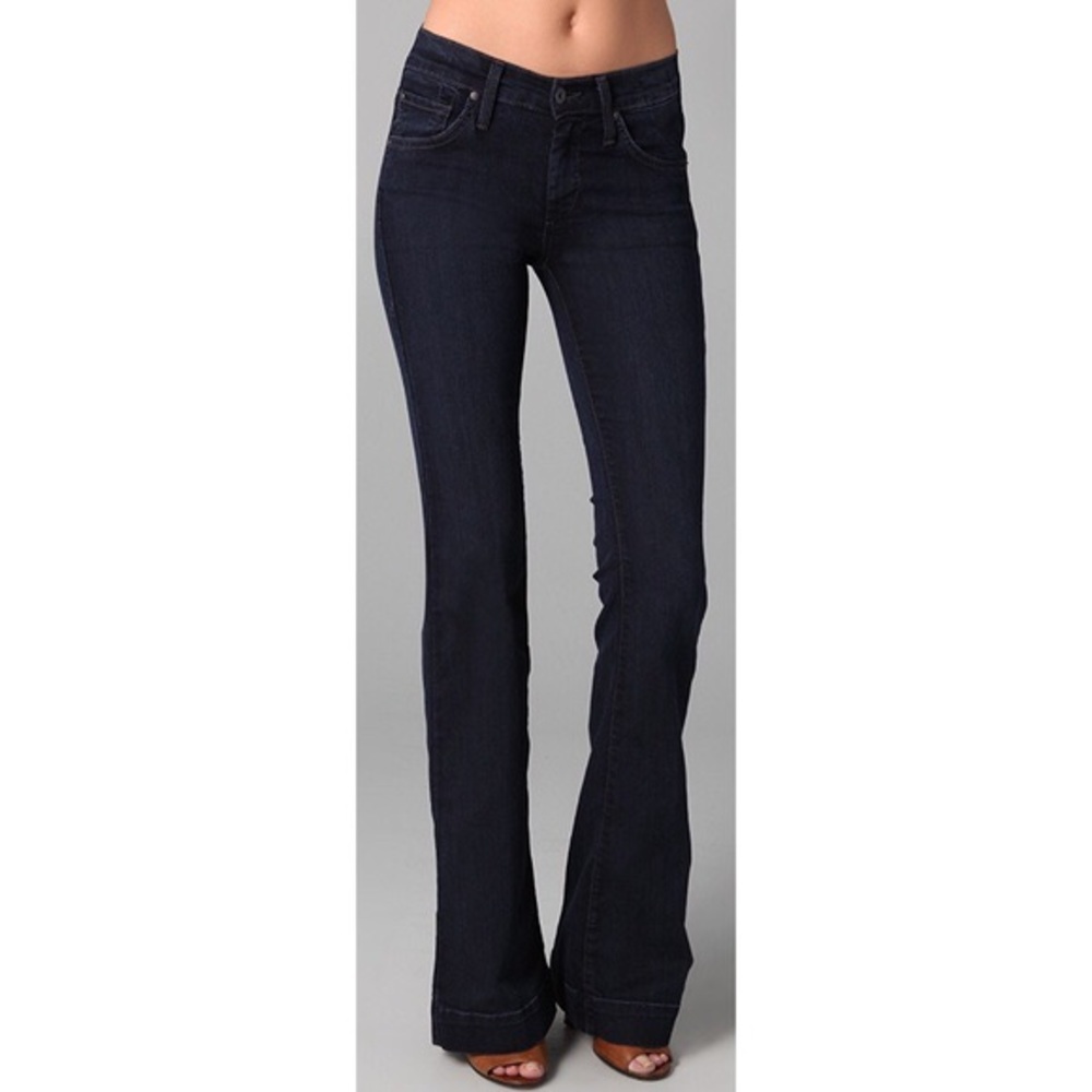 ❌SOLD❌ James Jeans Humphrey dark wash high rise flare